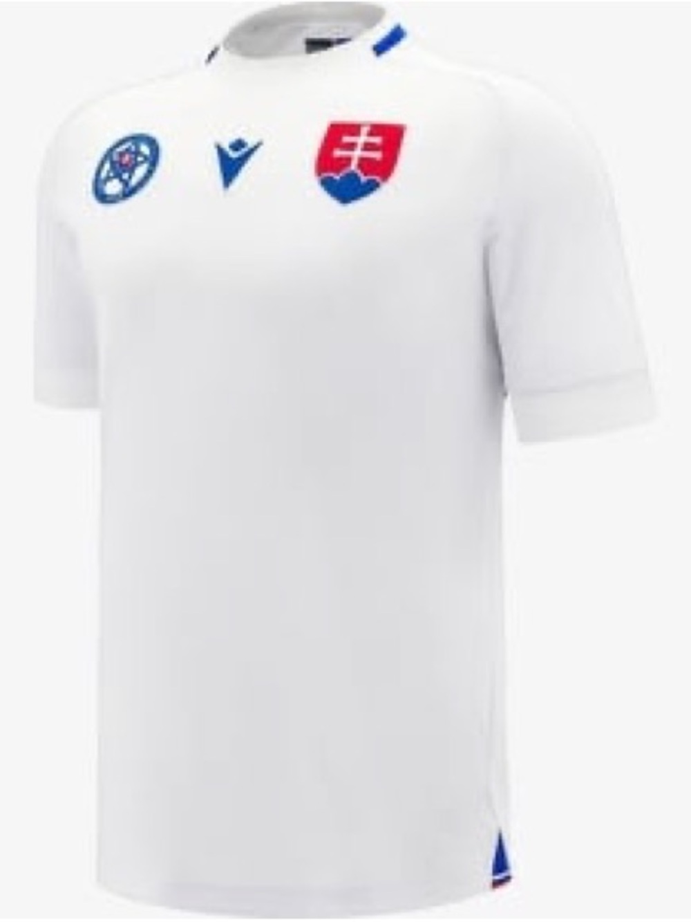 Macron Slovakia White Men's Football Jersey